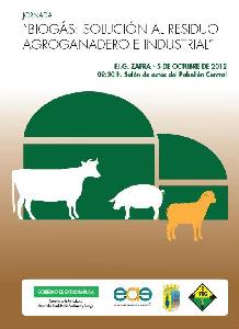 El proyecto “ALTERCEXA II” promueve la 1ª Jornada sobre Biogás: solución al residuo agroganadero y agroindustrial (Zafra, 05/10/2012)